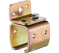 Manchon Casque 101, trou de fixation murale Ø 8 mm, M6 x 10, jaune passivé, en acier, 1 pièce