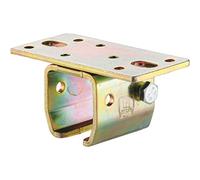 Manchon Casque 102, fixation de plafond en acier jaune passivé, - 1 pièce