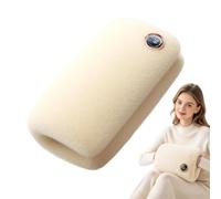 Manchon Chauffant Manchon Chauffant en Peluche sans Eau À Brancher sur | Chauffe-Mains Électrique Pour Femmes Et Hommes Temps Froid Maison Bureau Intérieur