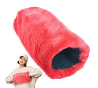 Manchon chauffe-mains - Poche chauffe-mains chauffante, manchon électrique | Moufles luxueuses en faux lapin, chauffe-mains rechargeable, chauffe-mains portable pour activités de plein air