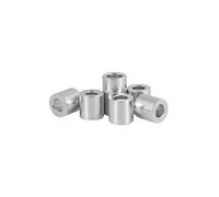 Manchon circulaire en aluminium/manchon d'arbre en alliage d'aluminium, joint plat, joint, bague de manchon, colonne droite M2-M7(10pcs 3.1x5x6)