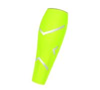 Manchon Compression Mollet Jambières de Football à Compression élastique, chaussettes longues, bas for hommes et femmes, basket-ball, volley-ball, Support jambe, protecteur, manches mollet(Green,XL)