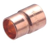 Manchon cuivre à souder double femelle réduit - Ø 18 mm - Ø 16 mm - NOYON & THIEBAULT - 929-1816L1