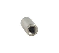 Manchon Cylindrique Taraudé M12 15X40 Inox A2-1 piece