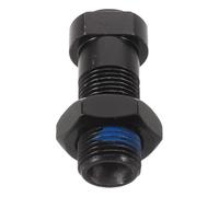 Manchon D’axe pour Fauteuil Roulant à Dégagement Rapide, Diamètre 12,7 | Métal Noir, Insert Monobloc Filetage Interne Précis, pour Logement de Roue Arrière