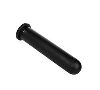 Manchon d'adaptateur d'haltère pour disques de poids de 25 mm à 50 mm - Convertisseur d'extrémité en polypropylène noir pour salle de sport à domicile, centre de fitness et (" à 2" à (" à (" à (" t