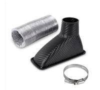 Manchon d'admission Système D'admission D'air Pour Pare-chocs Avant De Voiture Ensemble Tuyaux D'entonnoir Kit Tubes Ventilation(1set-A)