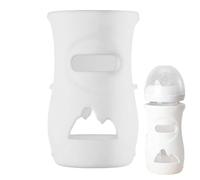 Manchon de biberon en silicone,couvre-biberons en silicone | Manchon de biberon réutilisable de qualité alimentaire,Manchon de bouteille de lait, Anti-chute, manchons de bouteille d'isolation thermiqu