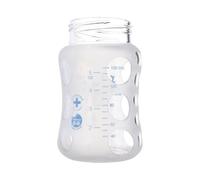 Manchon de biberon - Housse de protection en silicone antidérapante, protection de bouteille en verre, équipement d'alimentation de voyage en plein air, équipement de marche pour poussette, parc