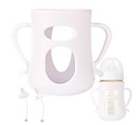 Manchon de bouteille de lait, manchon de biberon,Manchon de bouteille de voyage en silicone - Protecteur de de lait de qualité alimentaire, étui de protection de résistant aux chut