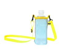 Manchon de bouteille d'eau avec bandoulière pour enfants et adultes - Multifonctions - Pour enfants et adultes, Ensemble de tasses bleues et jaunes, Taille unique