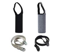 Manchon de bouteille d'eau de sport | 2 housses de bouteille de boisson | Manchon multicolore pour bouteille de boisson, housse de refroidisseur de bouteille portable pour voyage en plein air