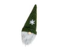Manchon de bouteille Gnomes, divertissement de vacances, essentiel, parfait comme emballage, décoration, construction en polyester, manchon de bouteille de champagne en peluche
