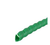 Manchon de câble à enroulement en spirale, Gaine spiralée flexible de 2 mètres, 8 à 40 mm, for protection câbles et fils(Green,ID 20 mm)