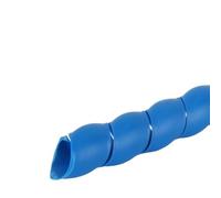 Manchon de câble à enroulement en spirale, Gaine spiralée flexible de 2 mètres, 8 à 40 mm, for protection câbles et fils(Blue,ID 16mm)