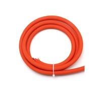 Manchon de câble Extensible en Pet, tressé serré de 4mm, Haute densité, dureté, Ligne Isolante, Gaine de Protection, Gaine de glande d'enveloppe de Fil, 1~50M(Orange,1 m)