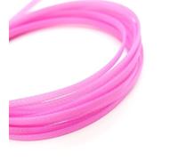 Manchon de câble Gaine tressée 3/4/6/8/10/12/14mm 1/5/10 mètres, Gaine de Protection de Fil Haute densité, Manchon de câble Noir et Rouge(Pink,6MM_5M)
