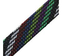 Manchon de câble Manchon de câble Extensible tressé de 2 à 40mm, Haute densité, dureté, Ligne Isolante, Protection de la Gaine de glande d'enveloppe de Fil(7 Colors,8MM_1 Meters)