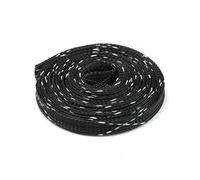 Manchon de câble Manchon de câble tressé Extensible en Pet de 20/50/100 mètres, Gaine Isolante de Protection de Fil, Manchon de Protection de câble 4/6/8/10/12/15/20mm(Black White,15MM_50M)