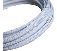 Manchon de câble Manchon de Fil tressé en Pet wh-SR, 1/5/10M, 2 4 6 8 10 12 16 20 25mm, Protection de câble isolée Haute densité, Gaine Extensible(12MM_5 Meters)