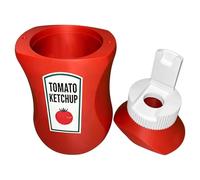 Manchon de canette | Housse isolante antidérapante | Convient pour bouteille de sauce tomate de 330 ml | Pour café, soda, eau, refroidisseur d'eau, accessoires de fête, farce, femmes, amoureux, hommes