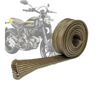 Manchon de chaleur automobile - Enroulement d'incendie à haute température, isolation de barrière thermique flexible | Gaine de couverture de câble coupable, câblage du moteur de voiture