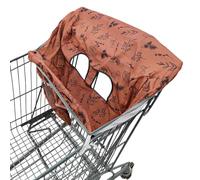 Manchon de chariot 2 en 1 lavable en machine - Protection de chaise haute pour tout-petit - Fonction sac de transport portable - Avec protections de chaise haute respirantes incluses