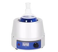 Manchon de chauffage électrique thermostatique de laboratoire pour bouteilles à fond rond, température de chauffage réglable jusqu'à 380 °C, 500 ml