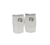 G Form Retention Shin Pads Blanc Moyen Male