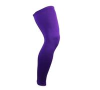 Manchon De Compression Jambe EntièRe Genouillère de soutien Super élastique for basket-ball, 1 pièce, attelle for jambe Football, mollet, cuisse, manchon Compression, sécurité sportive(Purple,M)