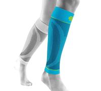 Manchon de compression jambe inférieure Bauerfeind Sports Bleu XL Long