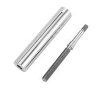 Manchon de contre-pointe de tour en acier MT2, manchon d'extension conique avec vis M10x1.0, supporte efficacement les outils pour mini tours