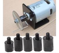 Manchon de coupleur d'arbre de moteur 3,17/4/5/6/8 mm pour lame de scie et adaptateur de mandrin, construction en acier pour une connexion mécanique fiable et une efficacité d'entraînement améliorée