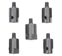 Manchon de coupleur d'arbre de moteur d'essieu M6 pour adaptateur de mandrin d'accouplement de lame de scie, compatible avec 3 tailles de 175 mm à 8 mm (4 mm)