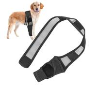 manchon de cuisse de chien | Attelle de jarret pour chien à rayures antidérapantes pour - Bretelles réglables pour Jarret de pour blessures Entorses