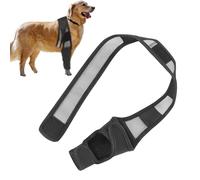 manchon de cuisse de chien,Avec manchon de bras à rayures antidérapantes et bandages pour plaies - Manchon de bras réglable, soutient et protège les articulations blessées pour les petits et grands