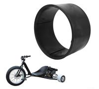 Manchon de dérive en PVC de 11 x 7,10-5 pour karting et drift tricycle, construction en PVC haute dureté de 12 mm d'épaisseur avec ailettes de traction internes, prise en main sûre et installation