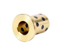 Manchon de douille en cuivre 130x10/90x110x50mm-100mm, roulement à bride en laiton P5, roulements linéaires autolubrifiants, 1 pièces Guide(130x10/90x110x60mm)