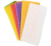 Manchon de Filet en Mousse for Fruits, Couverture de Filet en Mousse, Papier d'emballage de Fruits, Résistant Aux Chocs, Anti-Extrusion, Housse de Protection de Couleur, Légumes Et Fruits (Color : Ro