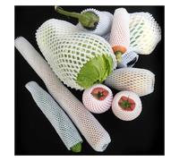 Manchon de filet en mousse for fruits, poche de manchon en filet de mousse antichoc, for la protection, le transport, l'emballage de bouteilles de verre de vin, articles fragiles, fruits et légumes, m