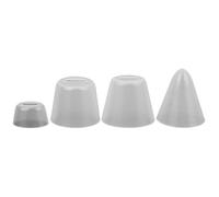 Manchon de Flûte en Silicone Blanc pour Embouchure et Ocarina | Protection les Chocs, Pose Facile et Retrait Rapide, Surface Lisse, Usage Pratique à Maison