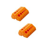 Manchon de foret multi-angles, gabarits de perçage à angles 45°/90° avec échelle de mesure intégrée pour un travail de construction sans erreur, guide de précision pour le travail du bois