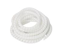 Manchon de gestion des câbles flexible en spirale, Gaine de câble spirale for tube de 8 à 50 mm, 1 m, 2 m, 5 m, multicolore(White,32mm)