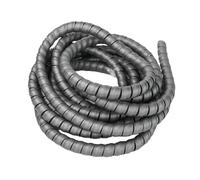 Manchon de gestion des câbles flexible en spirale, Gaine de câble spirale multicolore 10-40 mm 5 mètres ignifuge(Gray,38mm inside diameter)