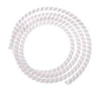 Manchon de gestion des câbles flexible en spirale, Gaine de protection spirale multicolore 8 mm/10 mm/14 mm, 2 mètres(White,14mm inside diameter)