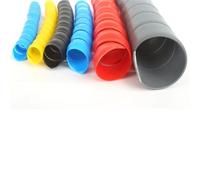 Manchon de gestion des câbles flexible en spirale, Gaine spiralée for câble 2 mètres multicolore de 8 mm à 40 mm(Yellow,12mm inside diameter)