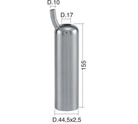 Manchon de gobelet trayeur CN équivalent ALFA 420g, réf. art. 4208006, 155mm (2 rainures)