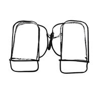 Manchon de guidon - Protection de poignée de vélo, protection avant résistante aux intempéries, artisanat sophistiqué | Enveloppe de protection transparente pour vélo, voyage, expédition