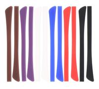 Manchon de Jambe pour Lunettes Antidérapant en Silicone , 12 Paires