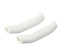 Manchon de levier de frein de vélo TPR antidérapant pour VTT, vélo de route, résistant aux chocs, 7,5 cm (rouge)